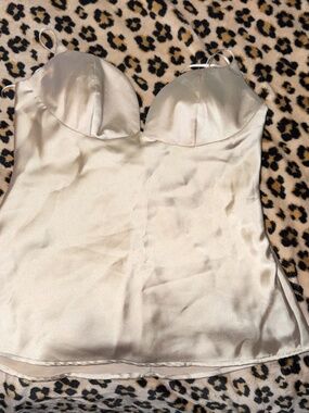 Zara satin top